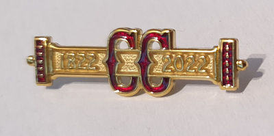 Royal Arch Bi-Centenary Breast Jewel (Bar only) 1822-2022 - Click Image to Close